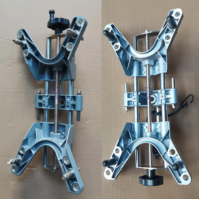 Wheel Alignment Machine - 3Dホイールアライメントマシン用カートクランプ、11～25インチリム対応、18mmセンターホール、キャンバーキャスターゲージホイールアライメントラック用