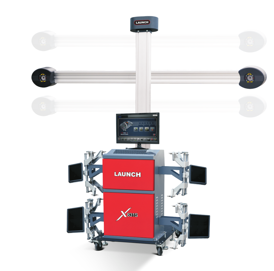 Wheel Alignment Machine - LAUN CH ターンテーブル式3D高精度自動車修理ホイールアライメントマシン