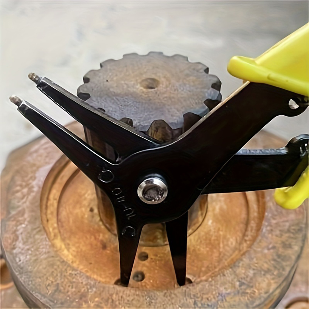 Spring Compressor Tool - 1PC 2-in-1 スプリングコンプレッサー プライヤー | 車のエンジンバルブスプリングの取り外しと取り付けのための頑丈なスチール製ツール