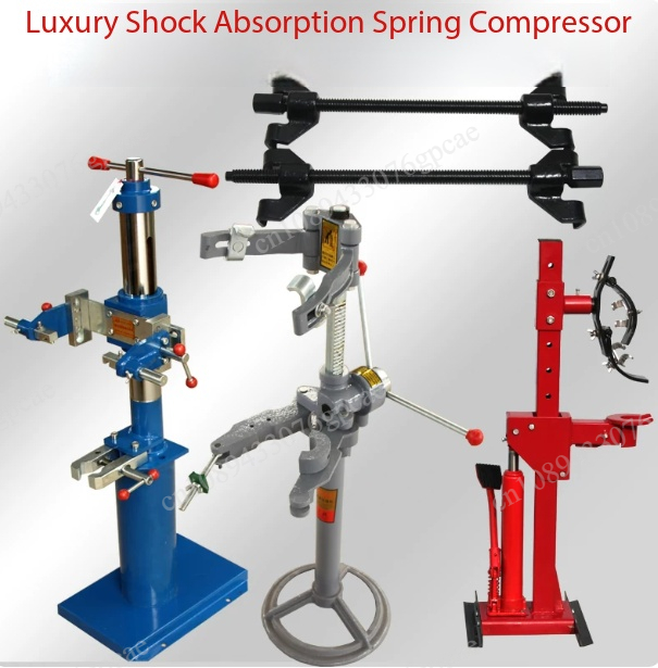 Spring Compressor Tool - ネジ式フロアスタンドオートサスペンション分解ツール、コイル除去用ヘビーデューティー油圧コイルスプリングコンプレッサー