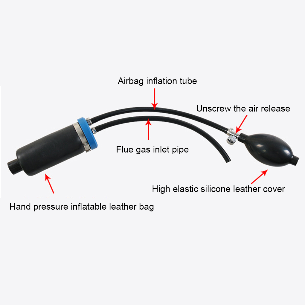 ユニバーサル車煙漏れ検知器、すべての吸気および排気形状、楕円 - Smoke Leak Detector のレビューと価格