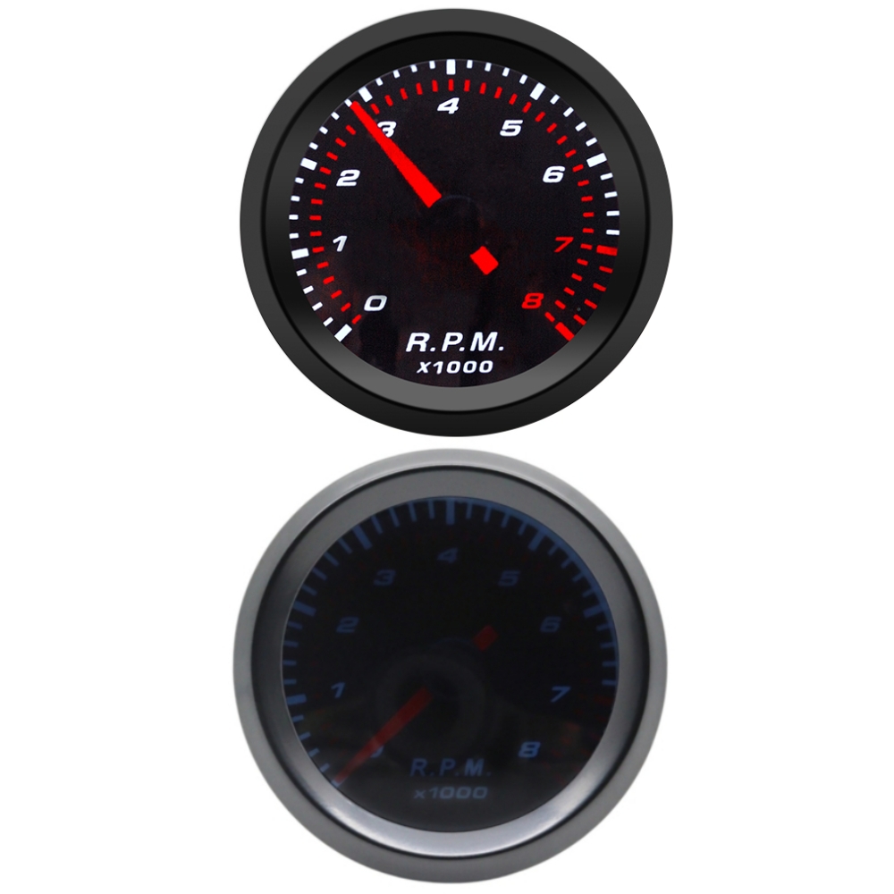 2インチ 52mm タコメーター RPM ブーストゲージ P - Smoke Leak Detector のレビューと価格