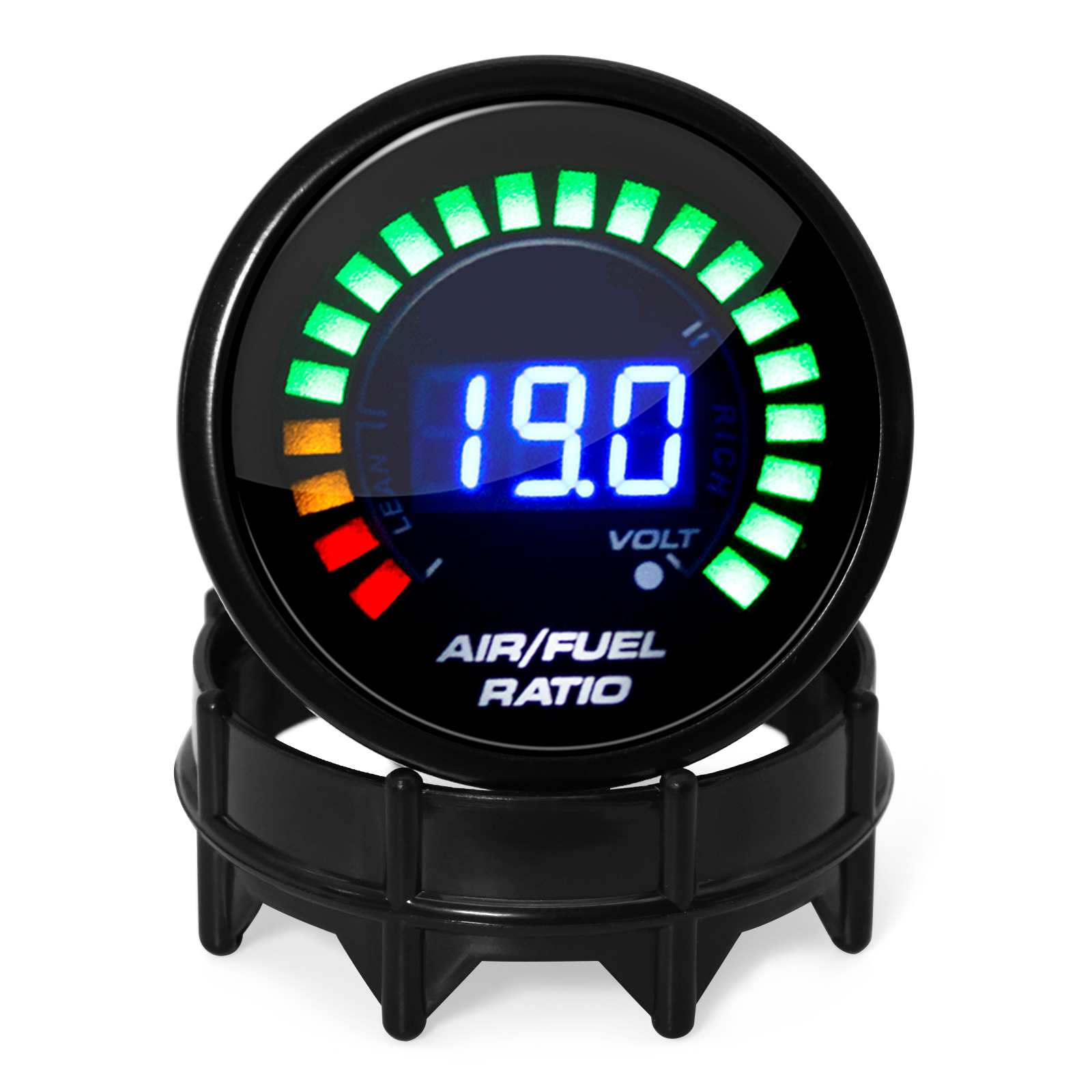 52mm 空燃比ゲージ デジタル AFR ディスプレイ 狭帯 - Smoke Leak Detector のレビューと価格