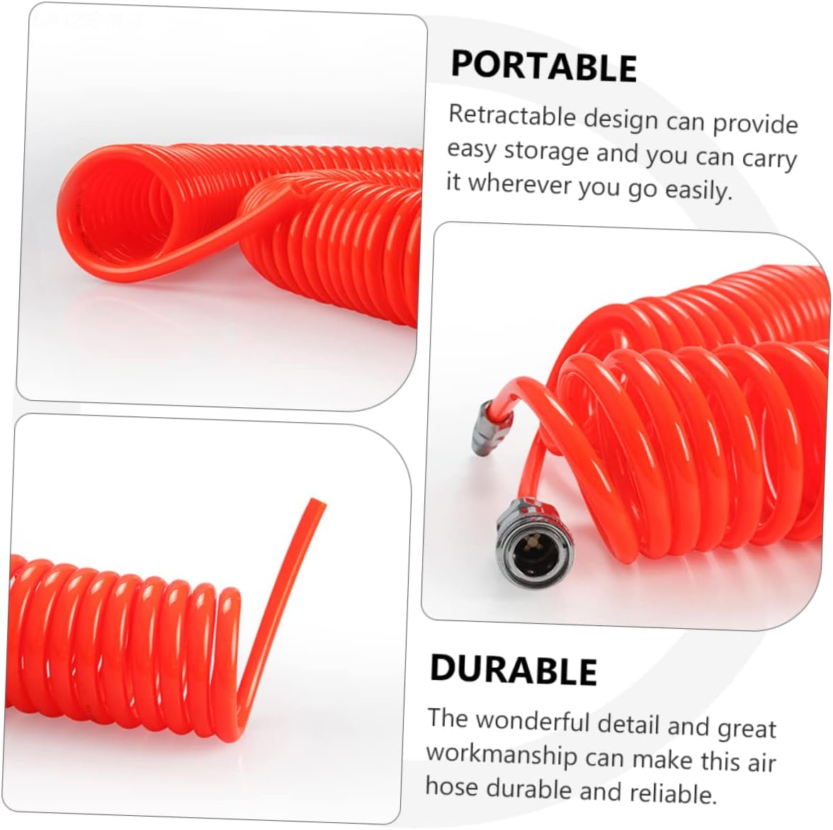 空気圧工具用ホース エア空気圧ホース スパイラルパイプ エア - Spring Compressor Tool のレビューと価格