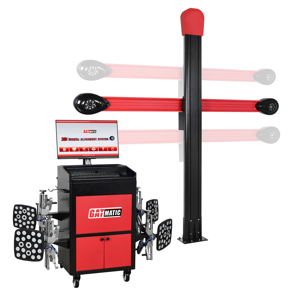 GATmaticポータブルHD 3Dホイールアライメントマシ - Wheel Alignment Machine のレビューと価格