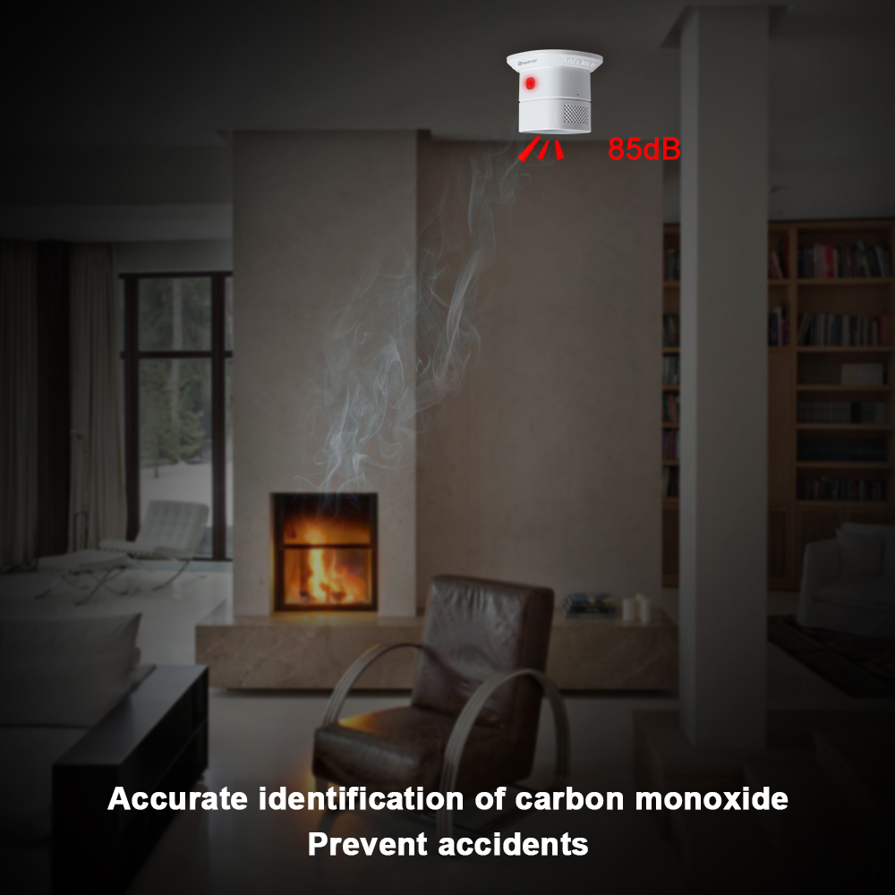 Heiman zigbee-高感度炭素センサー,スマートハウ - Smoke Leak Detector のレビューと価格