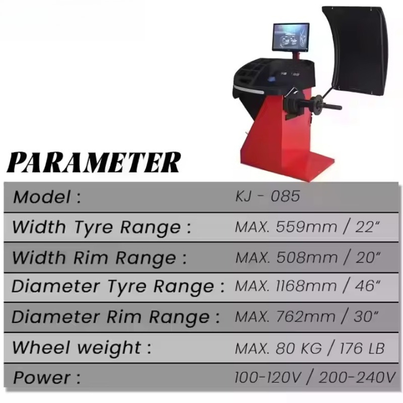 車タイヤバランサー、自動車ホイールバランシングマシン、自動修 - Wheel Alignment Machine のレビューと価格