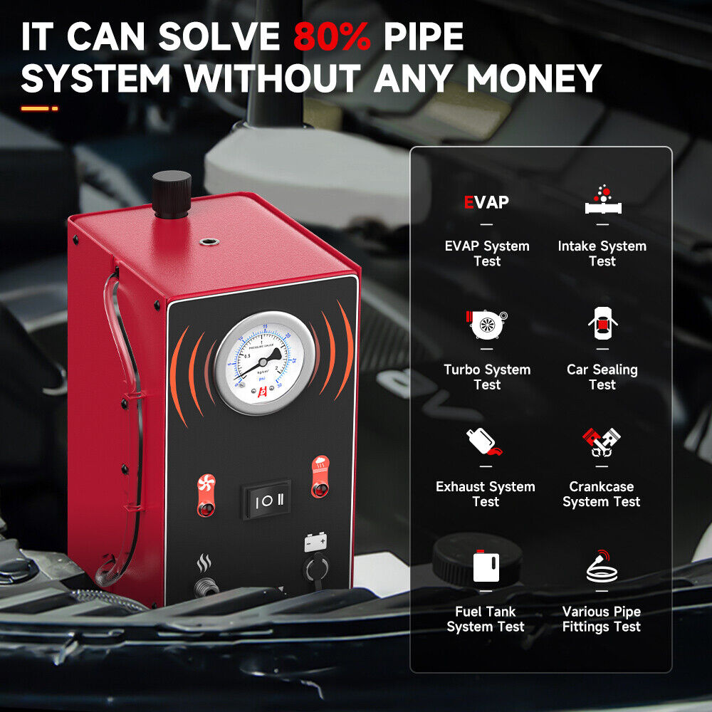 ANCEL S200 EVAP 煙漏れ検知器 車オートバイ用 - Smoke Leak Detector のレビューと価格