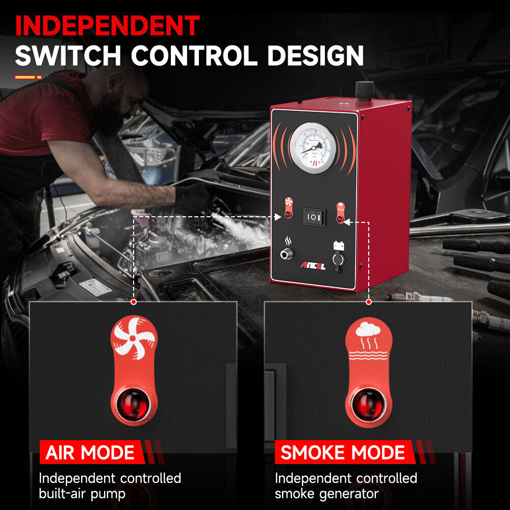 ANCEL S200 EVAP 煙漏れ検知器 車オートバイ用 - Smoke Leak Detector のレビューと価格